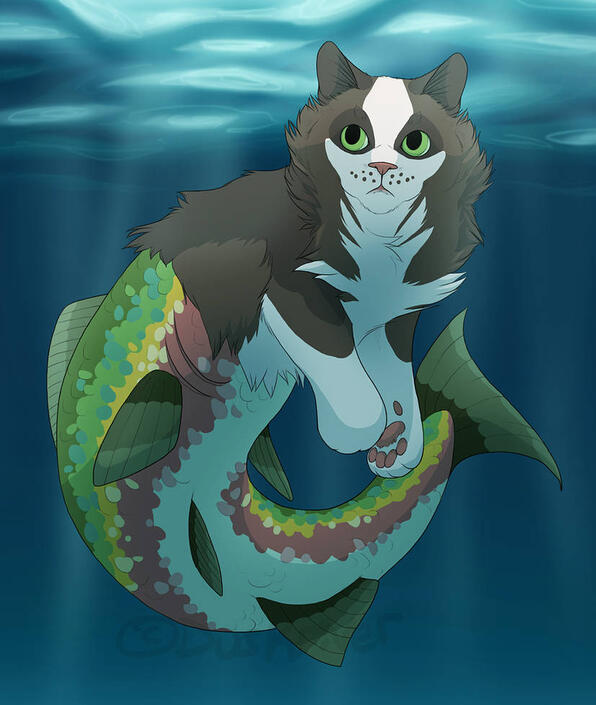 A shaded fullbody piece with a simple background.